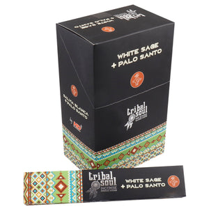 Tribal Soul Incense Sticks - White Sage + Palo Santo