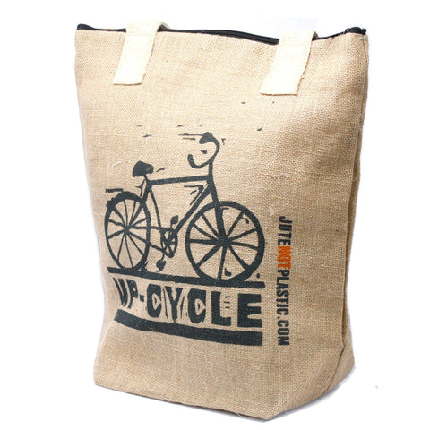 Up Cycle Jute Shopping Bag