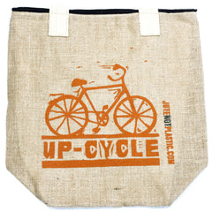 Up Cycle Jute Shopping Bag