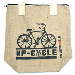 Up Cycle Jute Shopping Bag