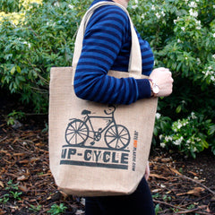 Up Cycle Jute Shopping Bag