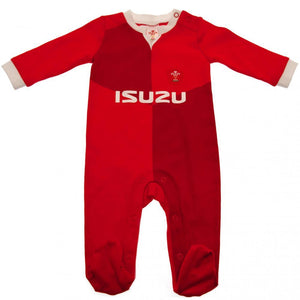 Wales RU Sleepsuit 9/12 mths QT  - Official Merchandise Gifts
