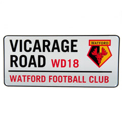 Watford FC Street Sign  - Official Merchandise Gifts