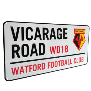 Watford FC Street Sign  - Official Merchandise Gifts