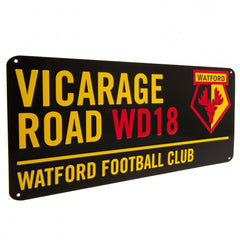 Watford FC Street Sign BK  - Official Merchandise Gifts
