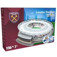 West Ham United FC 3D Stadium Puzzle  - Official Merchandise Gifts
