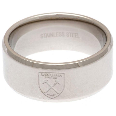 West Ham United FC Band Ring Large  - Official Merchandise Gifts