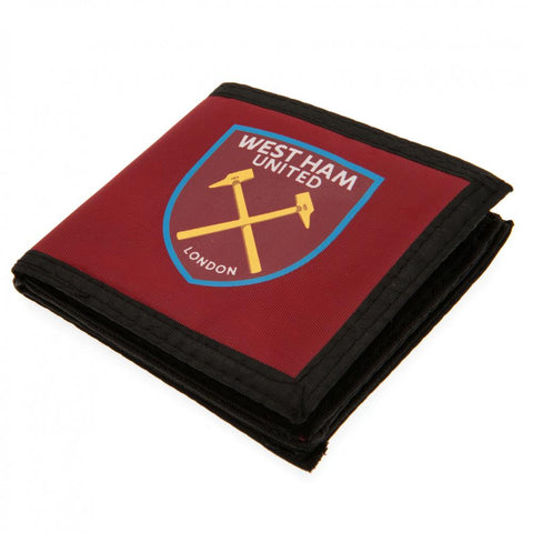 West Ham United FC Canvas Wallet  - Official Merchandise Gifts