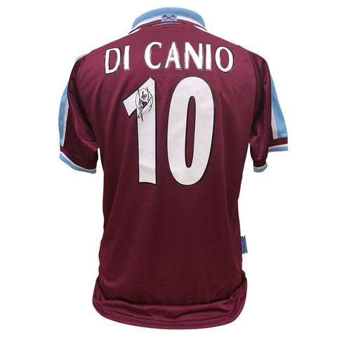 West Ham United FC Di Canio Signed Shirt  - Official Merchandise Gifts