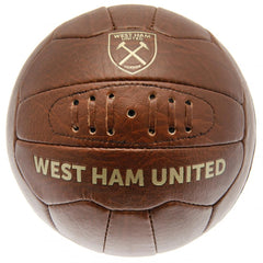 West Ham United FC Faux Leather Football  - Official Merchandise Gifts