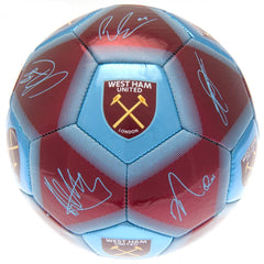 West Ham United FC Football Signature  - Official Merchandise Gifts
