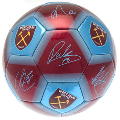 West Ham United FC Football Signature  - Official Merchandise Gifts