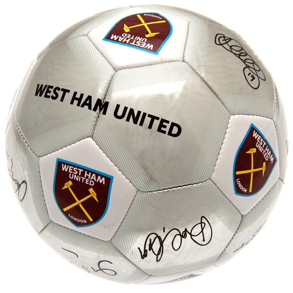 West Ham United FC Football Signature SV  - Official Merchandise Gifts