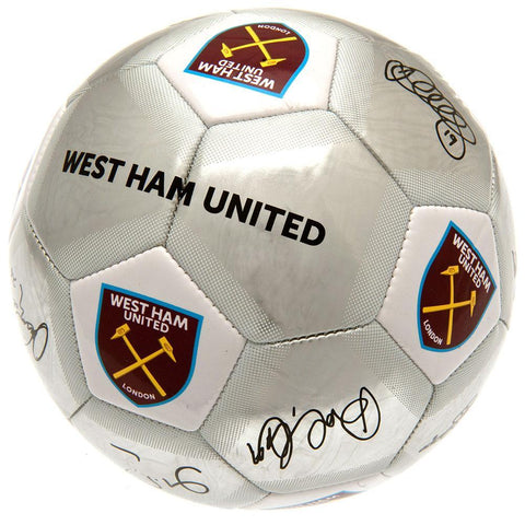 West Ham United FC Football Signature SV  - Official Merchandise Gifts