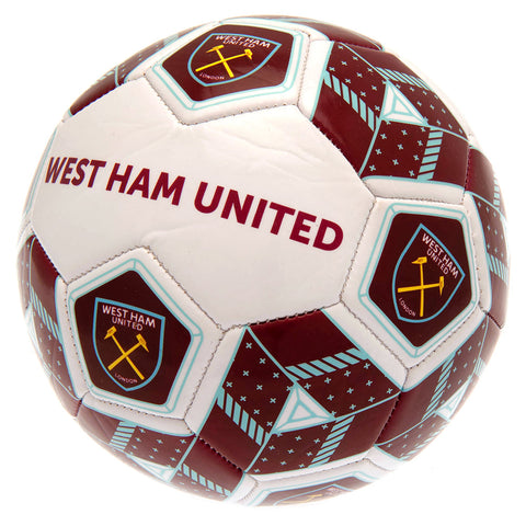 West Ham United FC Football Size 3 HX