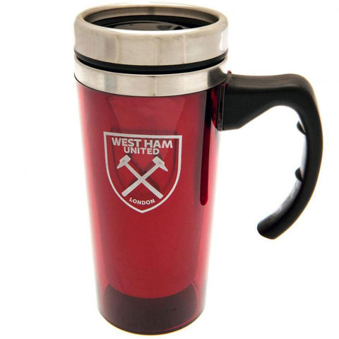 West Ham United FC Handled Travel Mug  - Official Merchandise Gifts