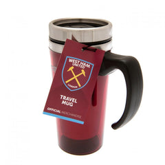 West Ham United FC Handled Travel Mug  - Official Merchandise Gifts