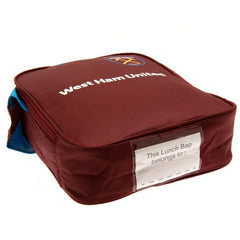 West Ham United FC Kit Lunch Bag  - Official Merchandise Gifts