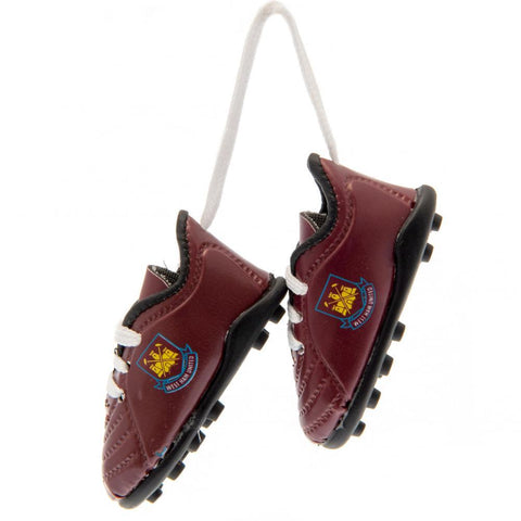 West Ham United FC Mini Football Boots  - Official Merchandise Gifts