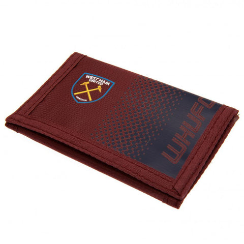 West Ham United FC Nylon Wallet  - Official Merchandise Gifts