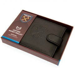 West Ham United FC rfid Anti Fraud Wallet  - Official Merchandise Gifts