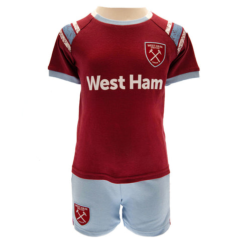 West Ham United FC Shirt & Short Set 12-18 Mths ST