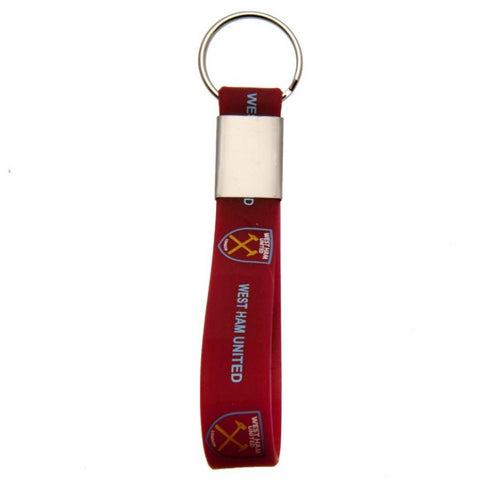 West Ham United FC Silicone Keyring  - Official Merchandise Gifts