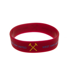 West Ham United FC Silicone Wristband  - Official Merchandise Gifts