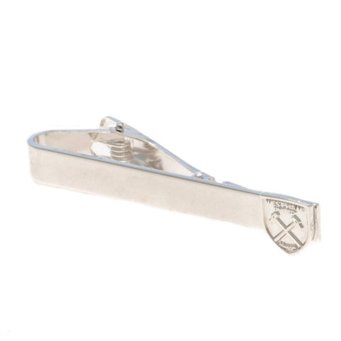 West Ham United FC Silver Plated Tie Slide  - Official Merchandise Gifts