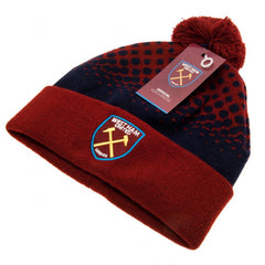 West Ham United FC Bobble Hat FD  - Official Merchandise Gifts