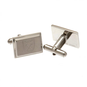 West Ham United FC Stainless Steel Cufflinks  - Official Merchandise Gifts