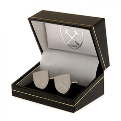 West Ham United FC Stainless Steel Formed Cufflinks  - Official Merchandise Gifts