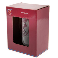 West Ham United FC Stein Glass Tankard CC  - Official Merchandise Gifts