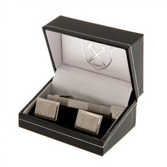 West Ham United FC Tie Slide & Cufflink Set  - Official Merchandise Gifts