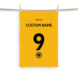 Wolverhampton Wanderers Back of Shirt Tea Towel