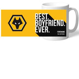 Personalised Wolverhampton Wanderers Best Boyfriend Ever Mug