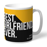 Personalised Wolverhampton Wanderers Best Girlfriend Ever Mug