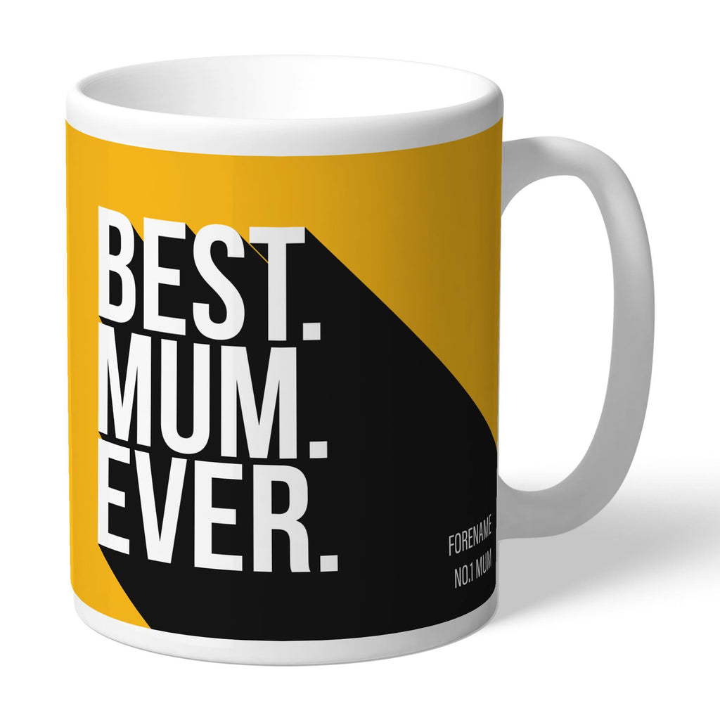 Personalised Wolverhampton Wanderers Best Mum Ever Mug