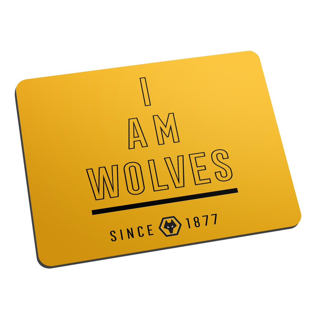 Personalised Wolverhampton Wanderers FC I Am Mouse Mat