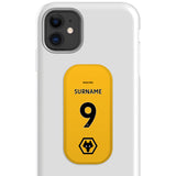 Wolverhampton Wanderers FC Personalised Clickit Phone Stand