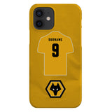 Wolverhampton Wanderers FC Personalised iPhone 12 Snap Case