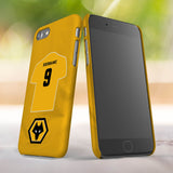 Wolverhampton Wanderers FC Personalised iPhone SE2 (2020) Snap Case