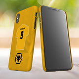 Wolverhampton Wanderers FC Personalised iPhone XS Snap Case