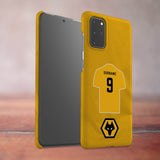 Wolverhampton Wonderers FC Personalised Samsung Galaxy S20 Plus Snap Case