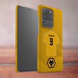 Wolverhampton Wonderers FC Personalised Samsung Galaxy S21 Ultra Snap Case